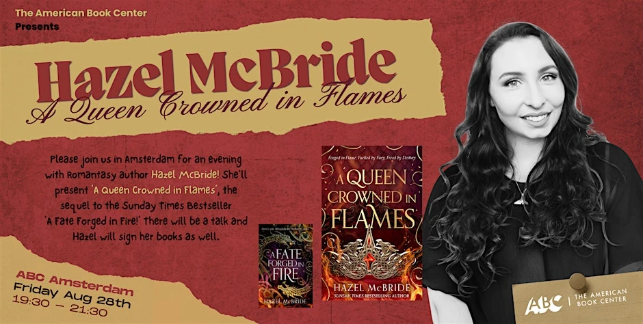 An evening with Hazel McBride: A Queen Crowned in Flames