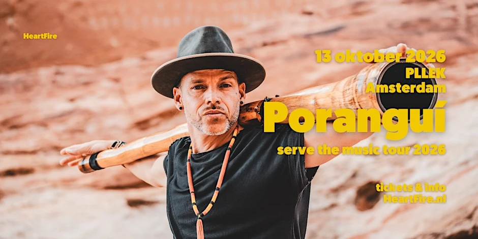 PORANGUÍ live in Amsterdam - Serve the Music Tour 2026