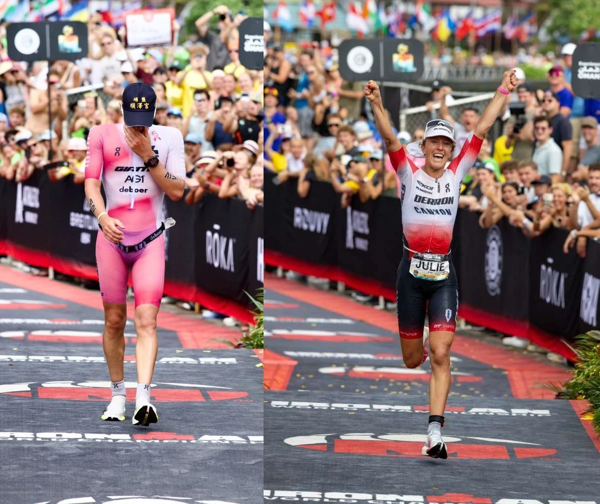 On athletes competing at the Ironman World Championship in Kona