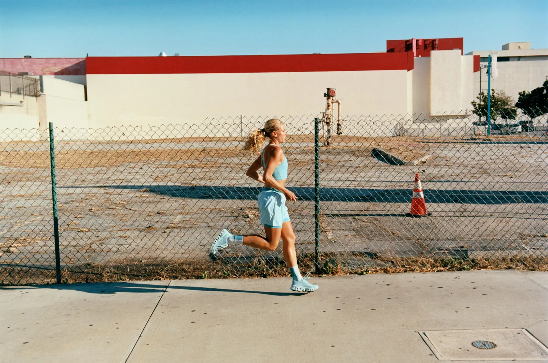 Product still of an On running shoe from the brand's FW26 campaign assets