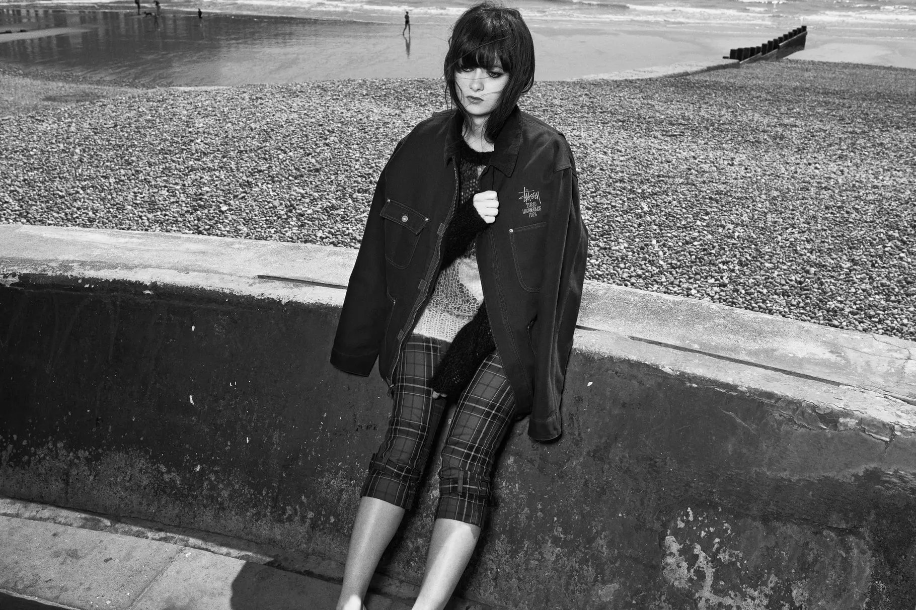 Fourth look from the collaboration, full garment view