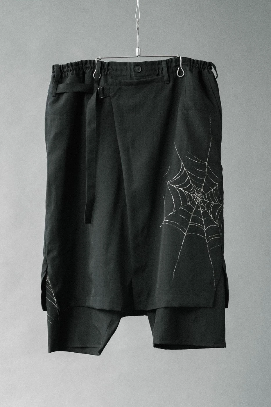 Drawstring and wrap trouser pairing from the four-piece capsule