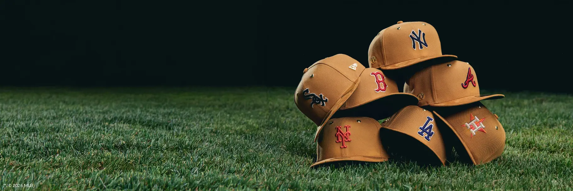 New Era product imagery from recent seasonal campaign